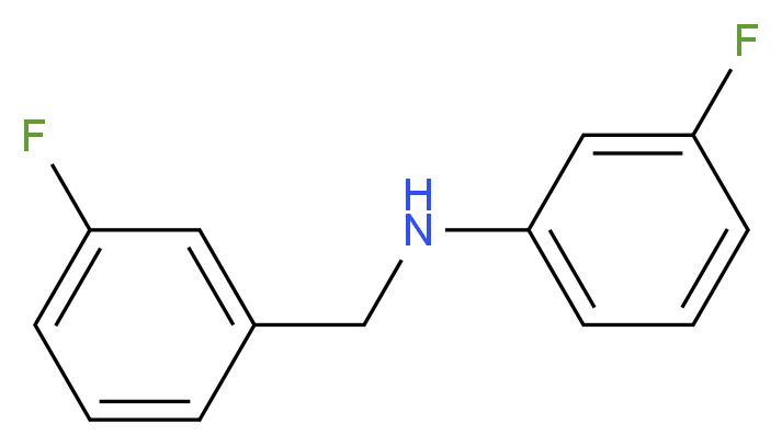 3-Fluoro-N-(3-fluorobenzyl)aniline_Molecular_structure_CAS_637744-58-2)