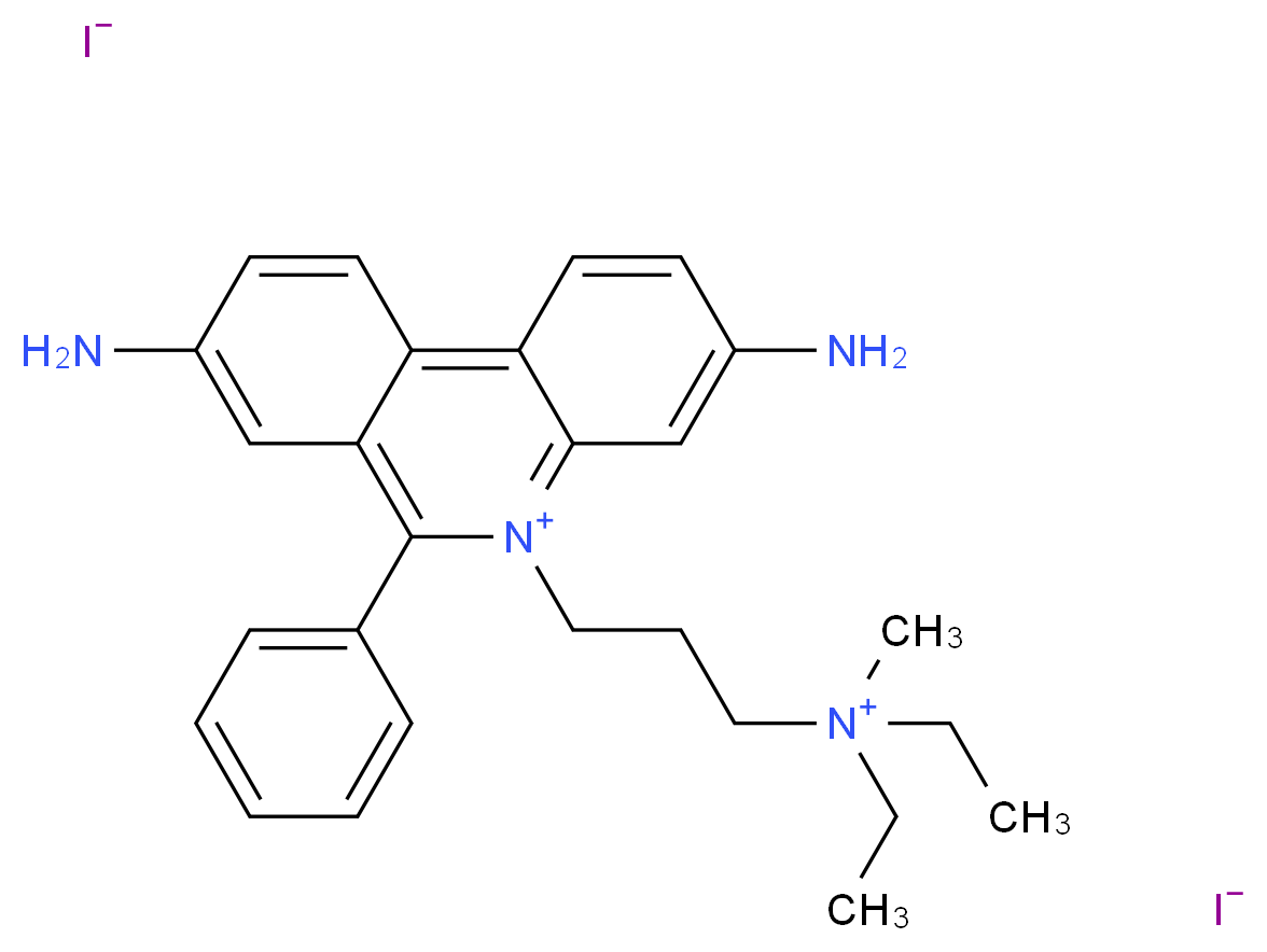Propidium iodide_Molecular_structure_CAS_25535-16-4)