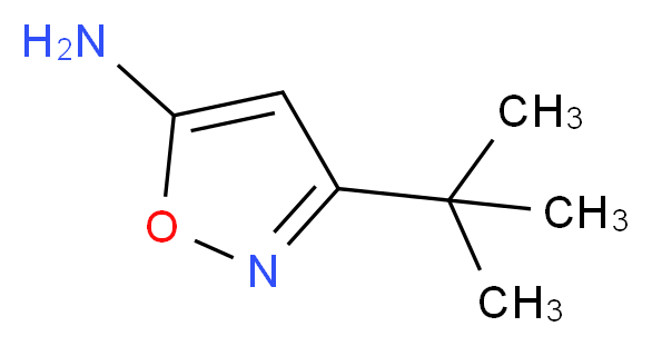 5-Amino-3-(tert-butyl)isoxazole_Molecular_structure_CAS_59669-59-9)