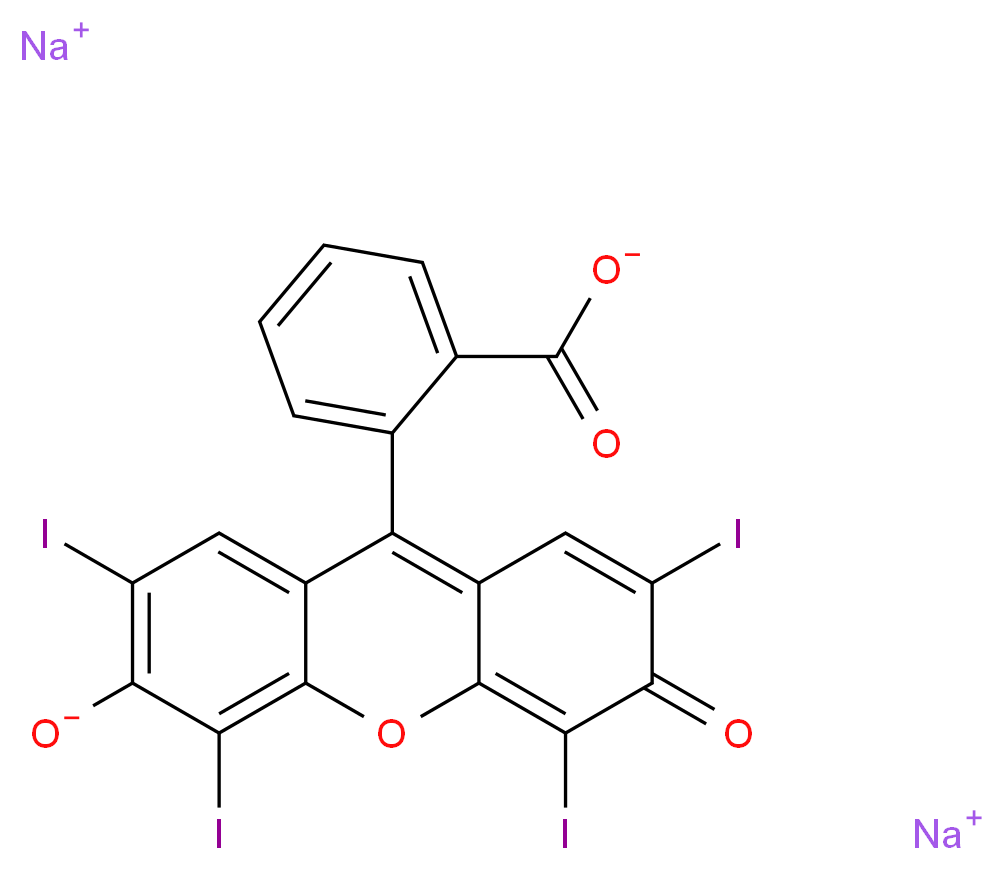 Erythrosin B_Molecular_structure_CAS_568-63-8)