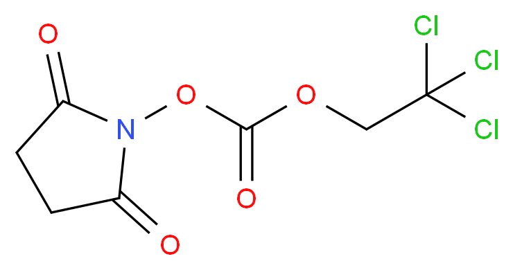2,5-Dioxopyrrolidin-1-yl (2,2,2-trichloroethyl) carbonate_Molecular_structure_CAS_66065-85-8)