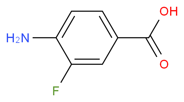 4-amino-3-fluorobenzenecarboxylic acid_Molecular_structure_CAS_455-87-8)