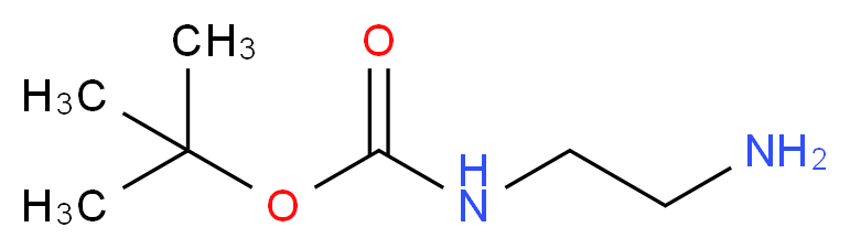 tert-butyl N-(2-aminoethyl)carbamate_Molecular_structure_CAS_)