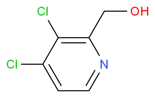 (3,4-dichloropyridin-2-yl)methanol_Molecular_structure_CAS_)