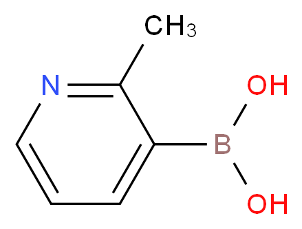 2-Methylpyridin-3-ylboronic acid_Molecular_structure_CAS_899436-71-6)