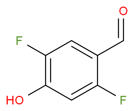2,5-Difluoro-4-hydroxybenzaldehyde_Molecular_structure_CAS_918523-99-6)