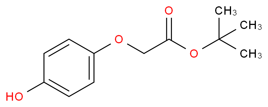 tert-Butyl 2-(4-hydroxyphenoxy)acetate_Molecular_structure_CAS_42806-92-8)