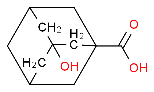 3-Hydroxyadamantane-1-carboxylic acid_Molecular_structure_CAS_42711-75-1)