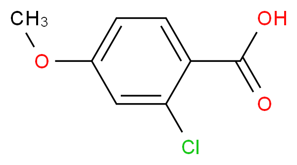 2-Chloro-4-methoxybenzoic acid_Molecular_structure_CAS_21971-21-1)