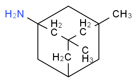 3,5-Dimethyl-1-aminoadamantane_Molecular_structure_CAS_19982-08-2)