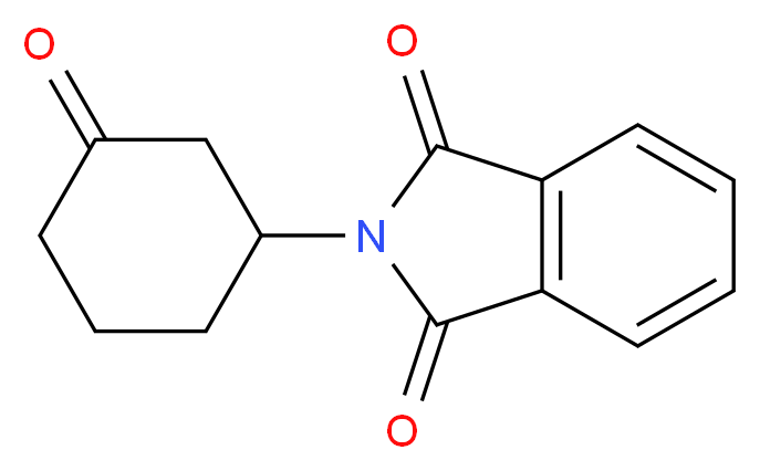 2-(3-oxocyclohexyl)-2,3-dihydro-1H-isoindole-1,3-dione_Molecular_structure_CAS_)