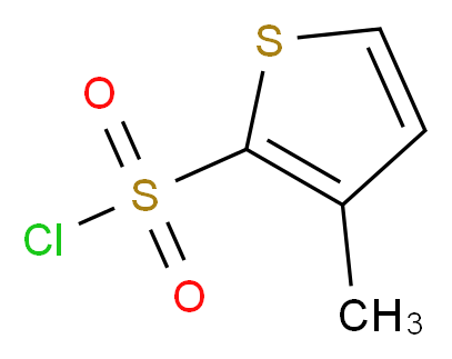 3-methylthiophene-2-sulfonyl chloride_Molecular_structure_CAS_)