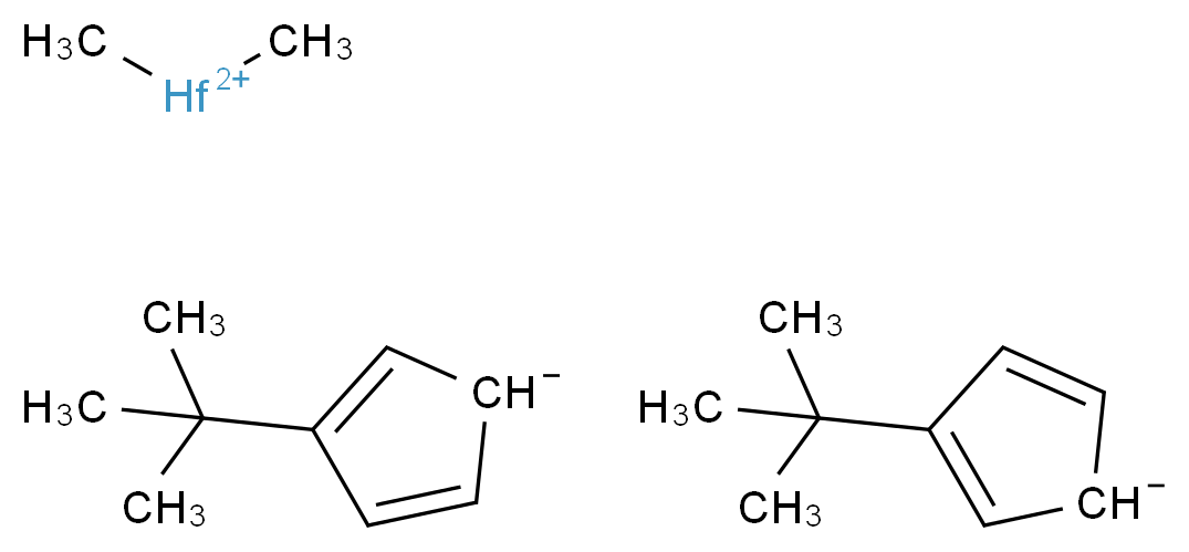 Bis(tert-butylcyclopentadienyl)dimethylhafnium(IV)_Molecular_structure_CAS_68193-45-3)