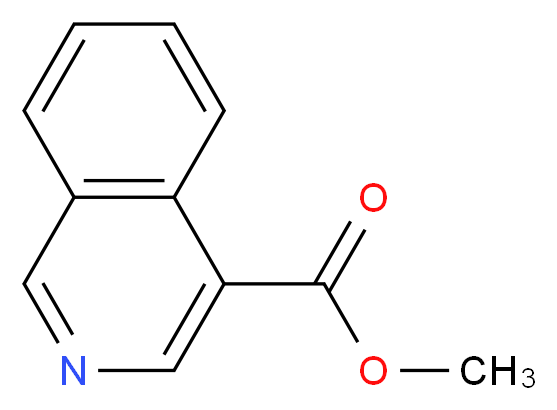 Methyl isoquinoline-4-carboxylate_Molecular_structure_CAS_20317-40-2)