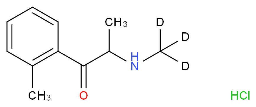 2-Methyl Methcathinone-d3 Hydrochloride_Molecular_structure_CAS_1330277-26-3)