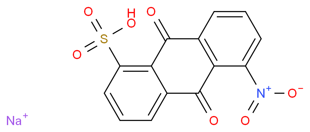 1-nitroanthraquinone-5-sulfonic acid sodium salt_Molecular_structure_CAS_82-50-8)