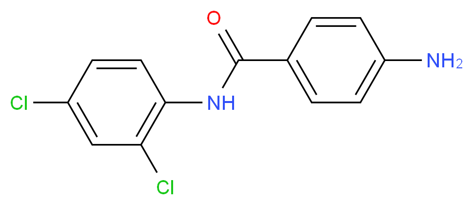 4-Amino-N-(2,4-dichlorophenyl)benzamide_Molecular_structure_CAS_)