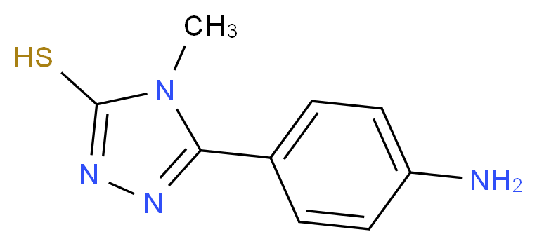 5-(4-Amino-phenyl)-4-methyl-4H-[1,2,4]triazole-3-thiol_Molecular_structure_CAS_149622-77-5)