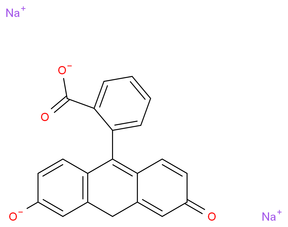 Sodium 3-oxo-3H-spiro[isobenzofuran-1,9'-xanthene]-3',6'-bis(olate)_Molecular_structure_CAS_518-47-8)