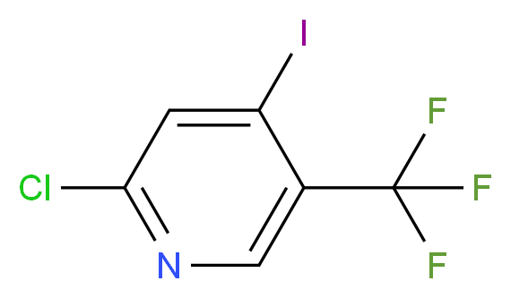 2-Chloro-4-iodo-5-(trifluoromethyl)pyridine_Molecular_structure_CAS_505084-55-9)