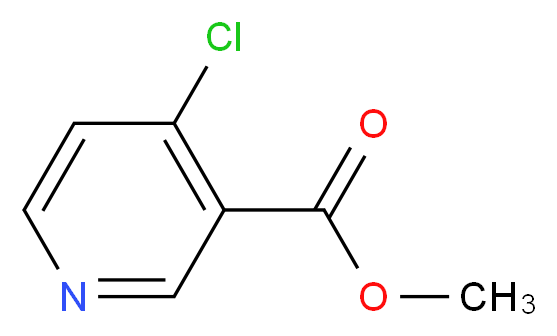 Methyl 4-chloronicotinate_Molecular_structure_CAS_63592-85-8)