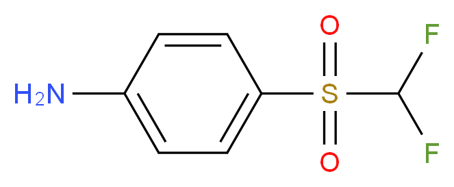 4-[(difluoromethyl)sulfonyl]aniline_Molecular_structure_CAS_24906-77-2)