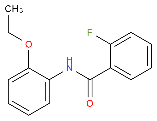 N-(2-Ethoxyphenyl)-2-fluorobenzamide_Molecular_structure_CAS_347908-93-4)