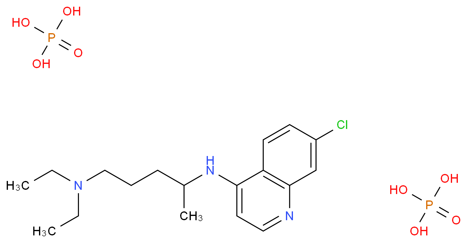 Chloroquine diphosphate salt_Molecular_structure_CAS_50-63-5)