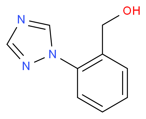 [2-(1H-1,2,4-Triazol-1-yl)phenyl]methanol_Molecular_structure_CAS_)