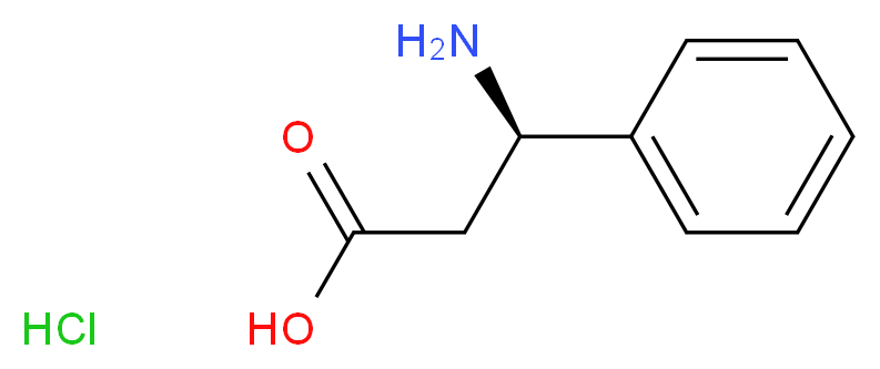 (R)-3-AMino-3-phenylpropanoic acid hydrochloride_Molecular_structure_CAS_83649-48-3)