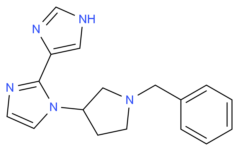 1-(1-benzylpyrrolidin-3-yl)-1H,1'H-2,4'-biimidazole_Molecular_structure_CAS_)