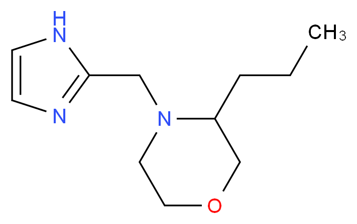4-(1H-imidazol-2-ylmethyl)-3-propylmorpholine_Molecular_structure_CAS_)