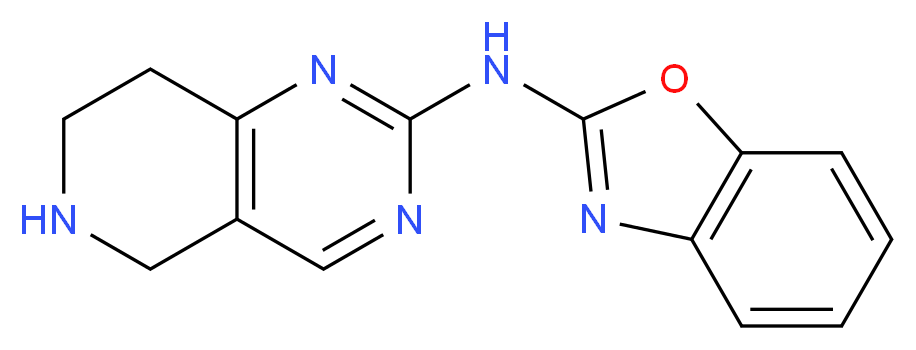 N-1,3-benzoxazol-2-yl-5,6,7,8-tetrahydropyrido[4,3-d]pyrimidin-2-amine_Molecular_structure_CAS_)