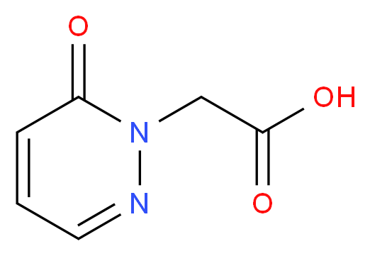 (6-oxopyridazin-1(6{H})-yl)acetic acid_Molecular_structure_CAS_95209-84-0)