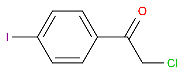 2-chloro-1-(4-iodophenyl)ethanone_Molecular_structure_CAS_4209-04-5)