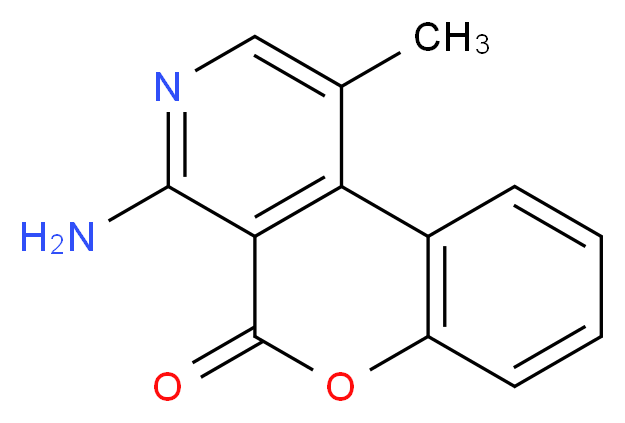 4-amino-1-methyl-5H-chromeno[3,4-c]pyridin-5-one_Molecular_structure_CAS_32644-30-7)