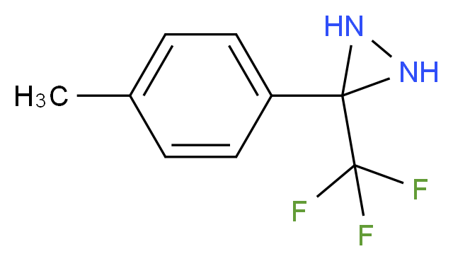 3-(4-Methylphenyl)-3-(trifluoromethyl)diaziridine_Molecular_structure_CAS_87736-82-1)