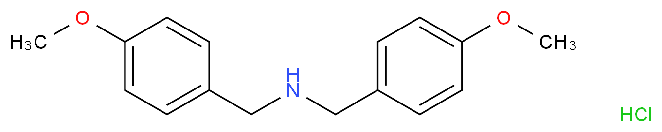 bis[(4-methoxyphenyl)methyl]amine hydrochloride_Molecular_structure_CAS_)