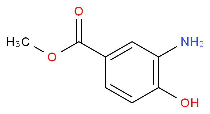 Methyl 3-amino-4-hydroxybenzoate_Molecular_structure_CAS_536-25-4)
