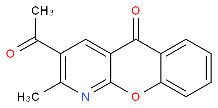 3-Acetyl-2-methyl-5H-[1]benzopyrano[2,3-b]pyridin-5-one_Molecular_structure_CAS_67867-47-4)