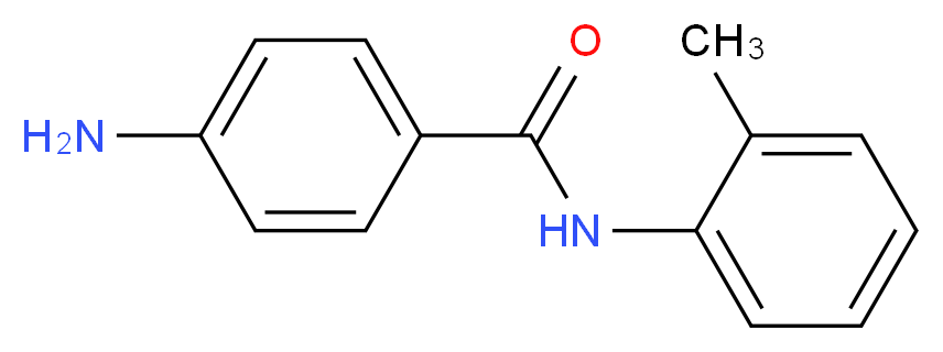 4-Amino-N-(2-methylphenyl)benzamide_Molecular_structure_CAS_888-78-8)