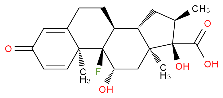 (-)-Dexamethasone Acid_Molecular_structure_CAS_37927-01-8)