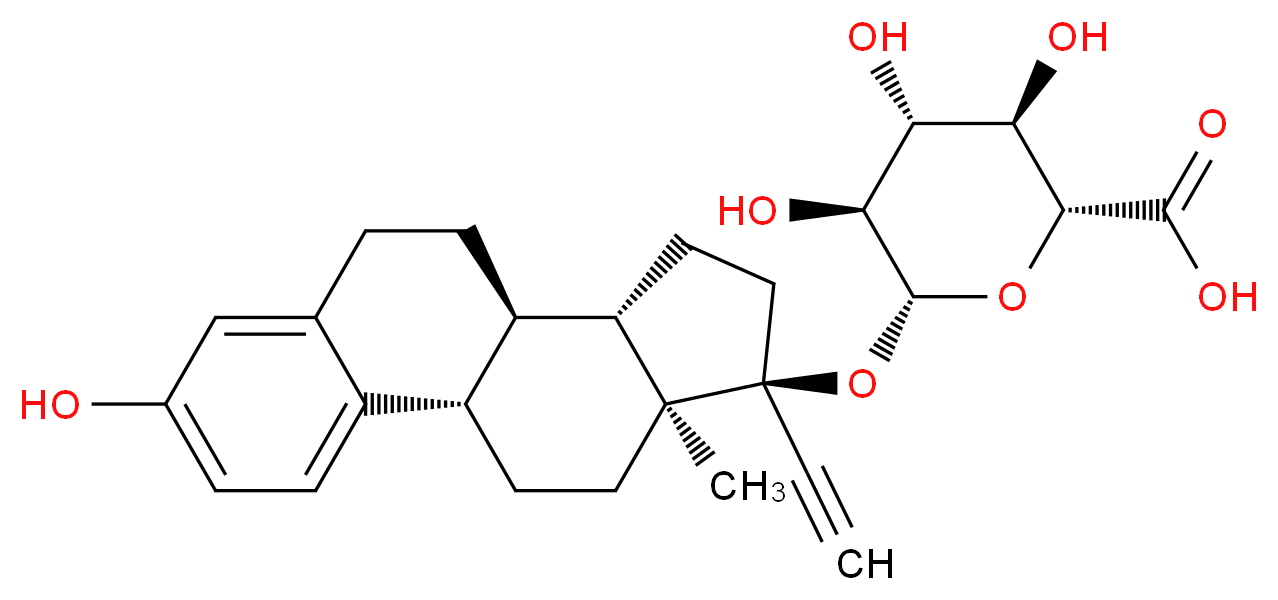 Ethynyl Estradiol 17-β-D-Glucuronide_Molecular_structure_CAS_75803-39-3)