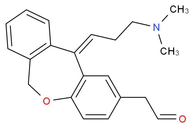 Olopatadine CarbaldehydeDISCONTINUED_Molecular_structure_CAS_1376615-97-2)