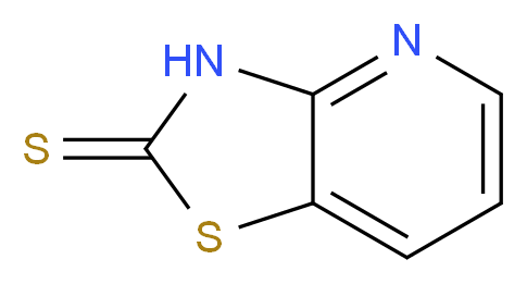 Thiazolo[4,5-b]pyridine-2(3H)-thione_Molecular_structure_CAS_99158-61-9)