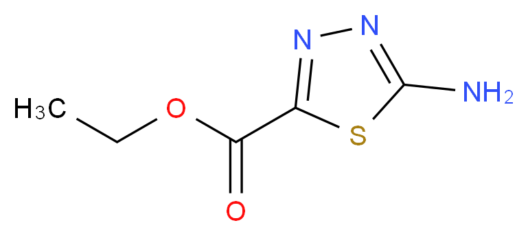 5-AMINO-1,3,4-THIADIAZOLE-2-CARBOXYLIC ACID ETHYL ESTER_Molecular_structure_CAS_64837-53-2)