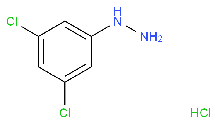 3,5-Dichlorophenylhydrazine hydrochloride, tech._Molecular_structure_CAS_63352-99-8)