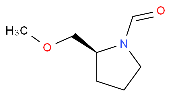(S)-(-)-2-(Methoxymethyl)-1-pyrrolidinecarboxaldehyde_Molecular_structure_CAS_63126-45-4)