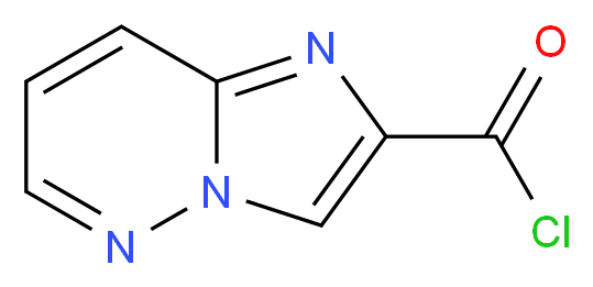 Imidazo[1,2-b]pyridazine-2-carbonyl chloride 95%_Molecular_structure_CAS_)