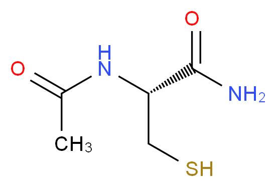 N-acetylcysteine amide_Molecular_structure_CAS_38520-57-9)
